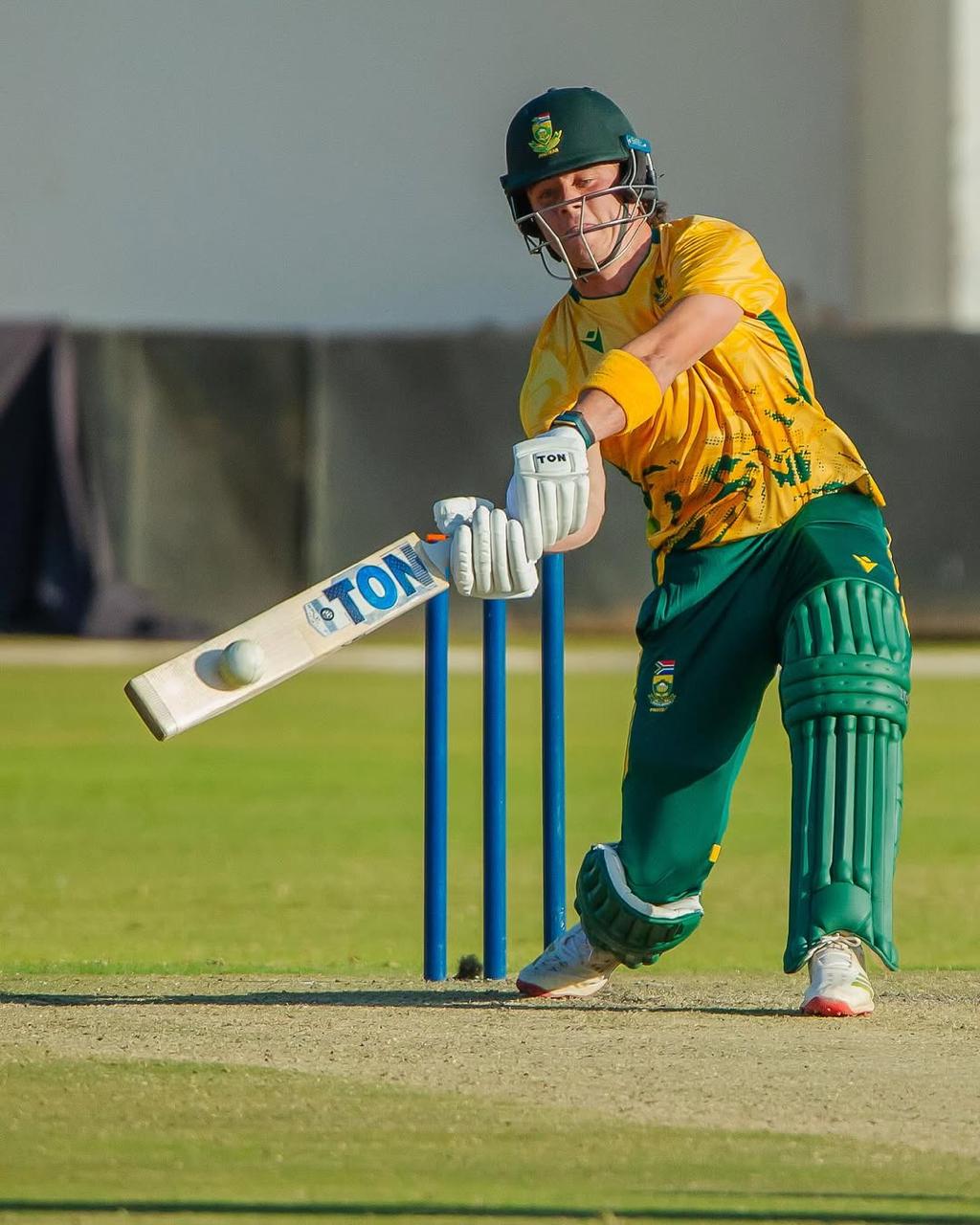 Dewald Brevis’s 41-Ball Masterclass — 125* Propels South Africa to 218–7 (219 to win)