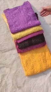 Beautifully Handcrafted Chikankari rayon short top with intricate embroidery