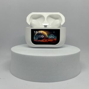 Smart Display Wireless Earbuds with Charging Case