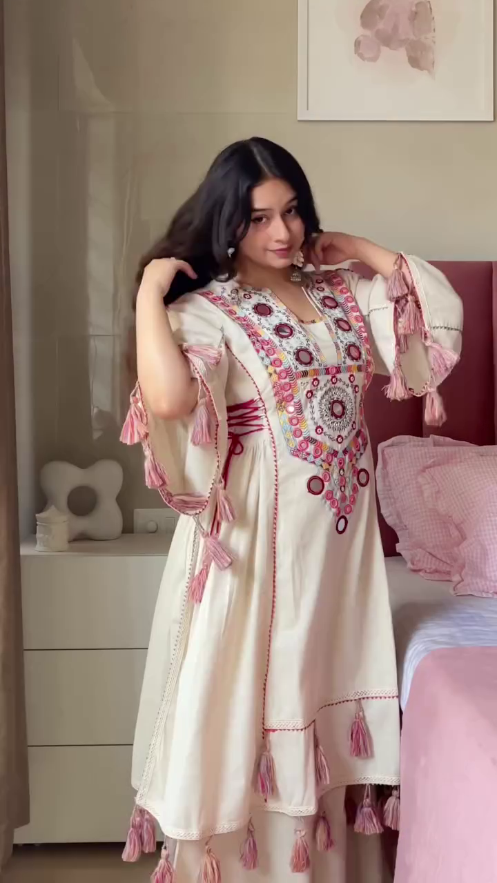 Luxury Purple One-Shoulder Crop Top & Palazzo Co-Ord Set - Image 5